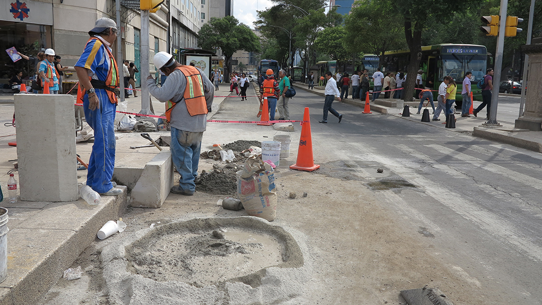 Rehabilitación de seis cruceros considerados peligrosos de la Ciudad de México