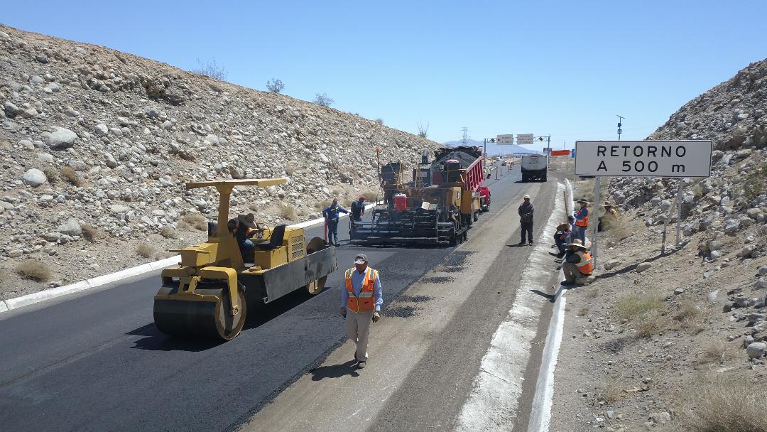 MANTENIMIENTO MAYOR EN LA AUTOPISTA LA RUMOROSA