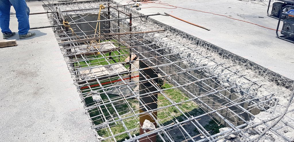 DAN MANTENIMIENTO A PUENTES VEHICULARES