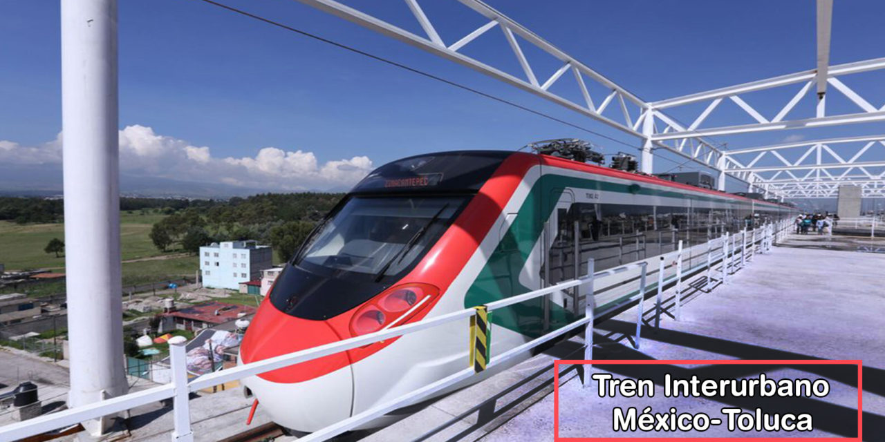 Avances del Tren Interurbano México-Toluca