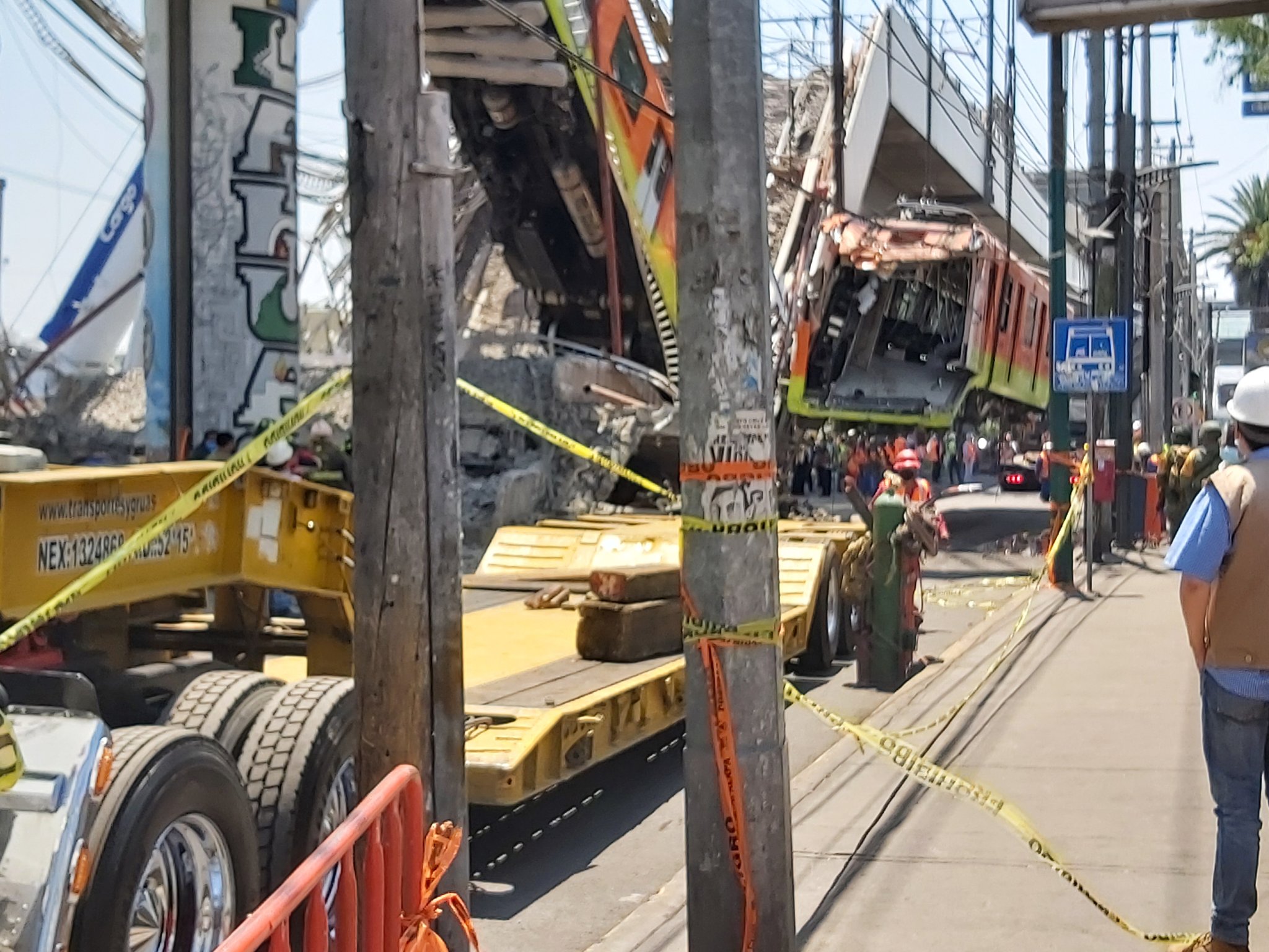 Esperan brindar resultados preliminares del accidente en la línea 12 el próximo viernes 7 de mayo