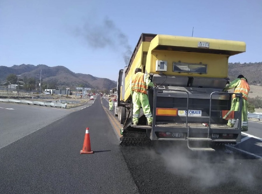 Programa Nacional de Conservación de Carreteras 2021 presenta un avance del 77 por ciento