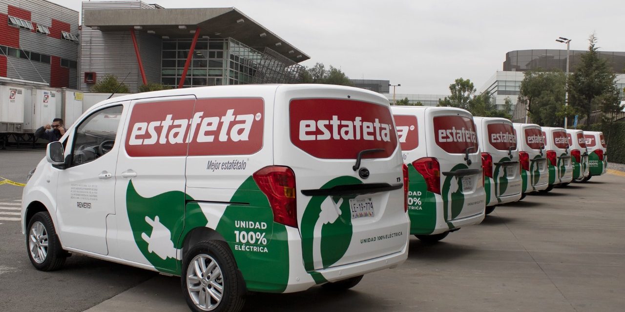 Estafeta recibe su primera flota de vehículos 100% eléctricos
