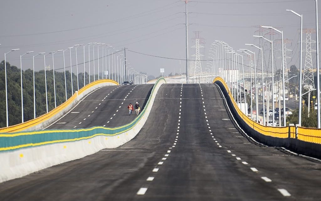 Obras de conexión vial al AIFA presentan 95 por ciento de avance