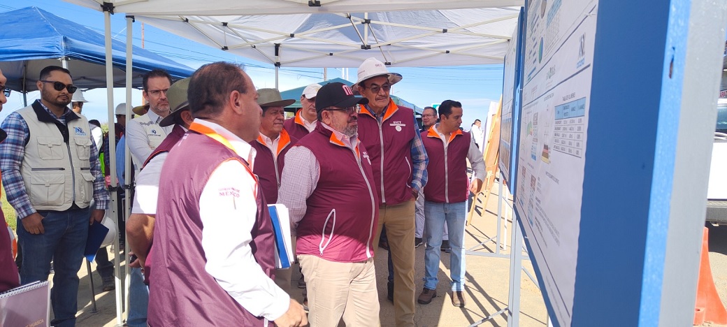 Supervisan tramo carretero Real del Monte-Entronque Huasca en Hidalgo