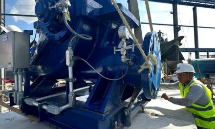 Avances de la construcción del Acueducto Cuchillo II en Nuevo León