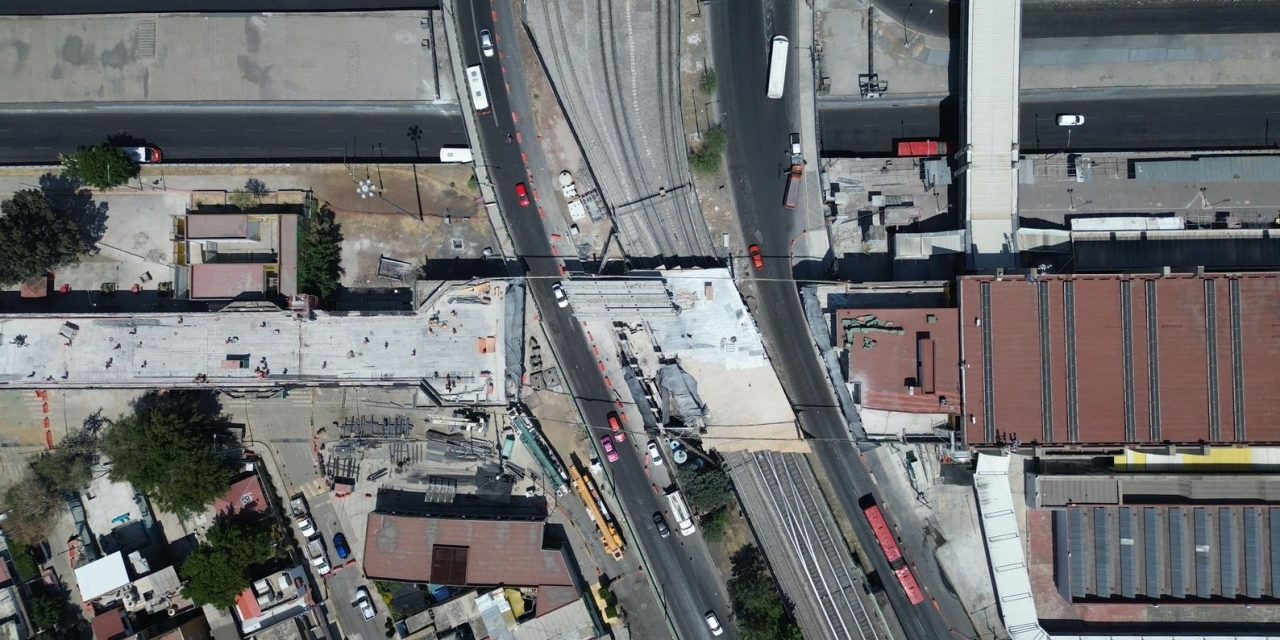 Avances de la renivelación de la Línea 9 del STC Metro