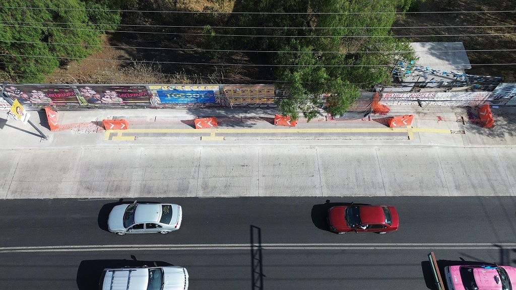 Avances del Trolebús Aztecas en la Ciudad de México