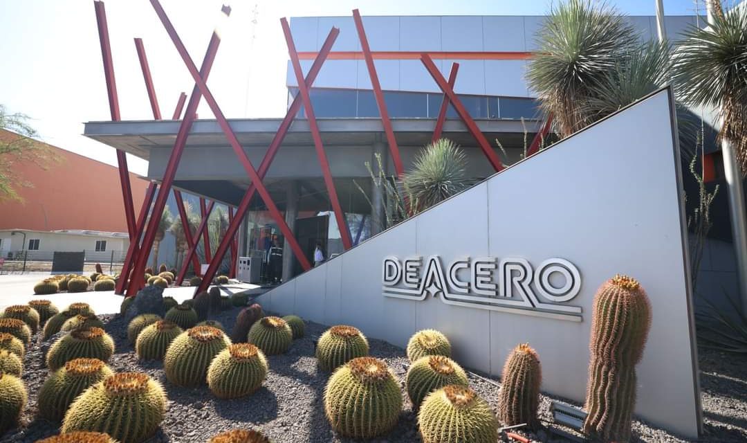 Grupo DEACERO invertirá 600 millones de dólares en Ramos Arizpe, Coahuila