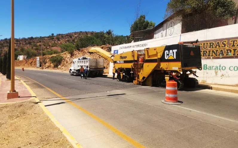Inicia Gobierno de Chihuahua trabajos de rehabilitación del anillo perimetral norte en Parral