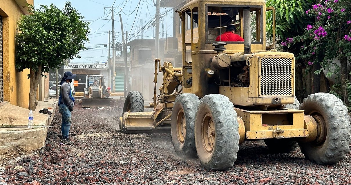 Avanza rehabilitación de calles en Cuernavaca, Morelos