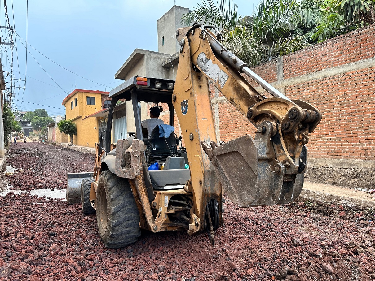 Avanza rehabilitación de calles en Cuernavaca, Morelos