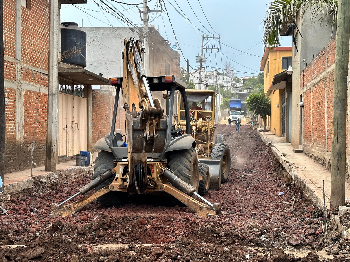 Avanza rehabilitación de calles en Cuernavaca, Morelos