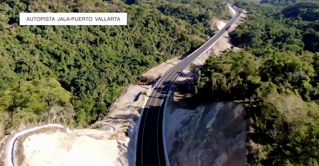 Entregan último tramo de la Autopista Jala-Puerto Vallarta de 33.2 kilómetros