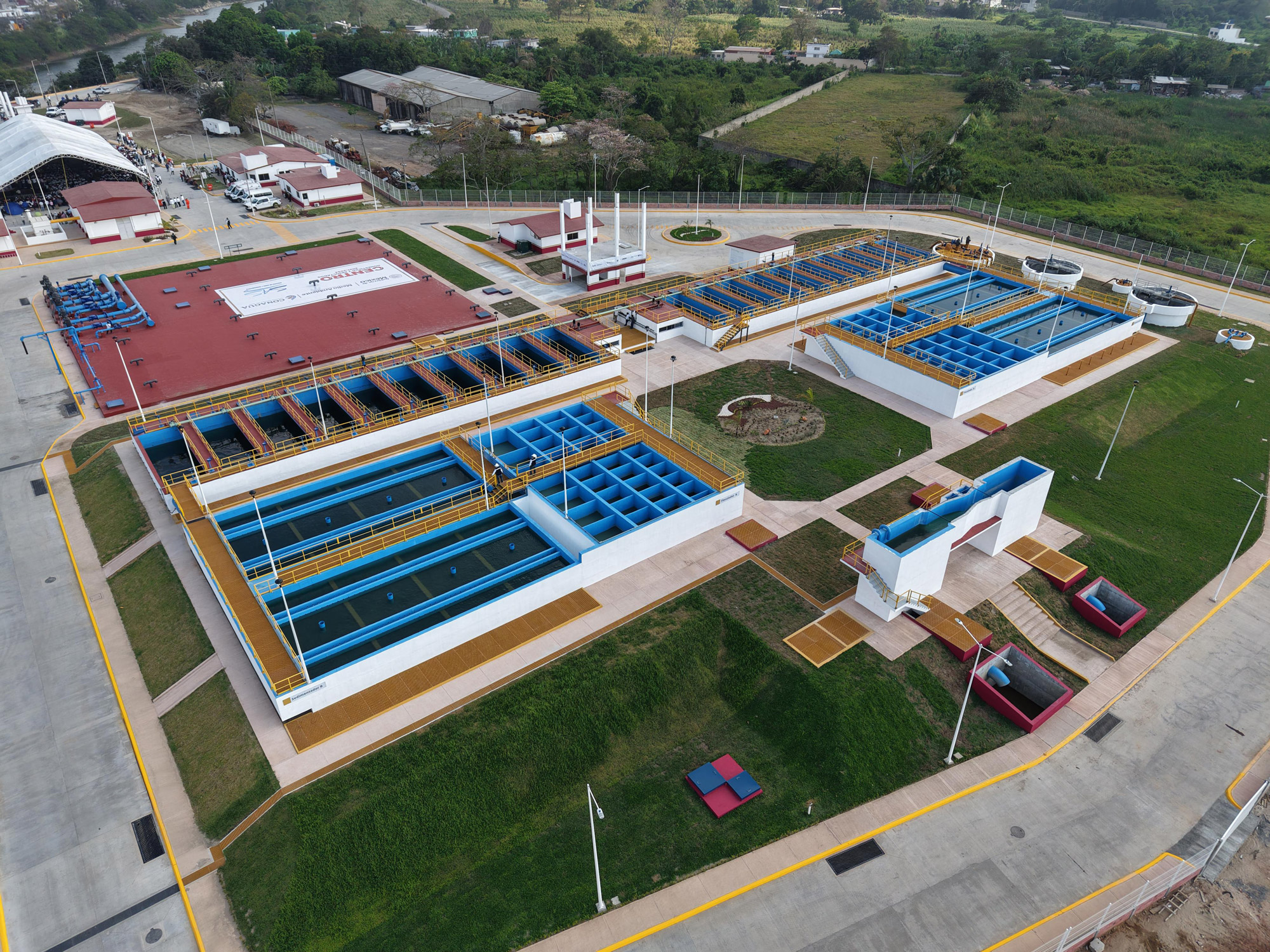 Claudia Sheinbaum inaugura Planta Potabilizadora Carrizal II en Tabasco