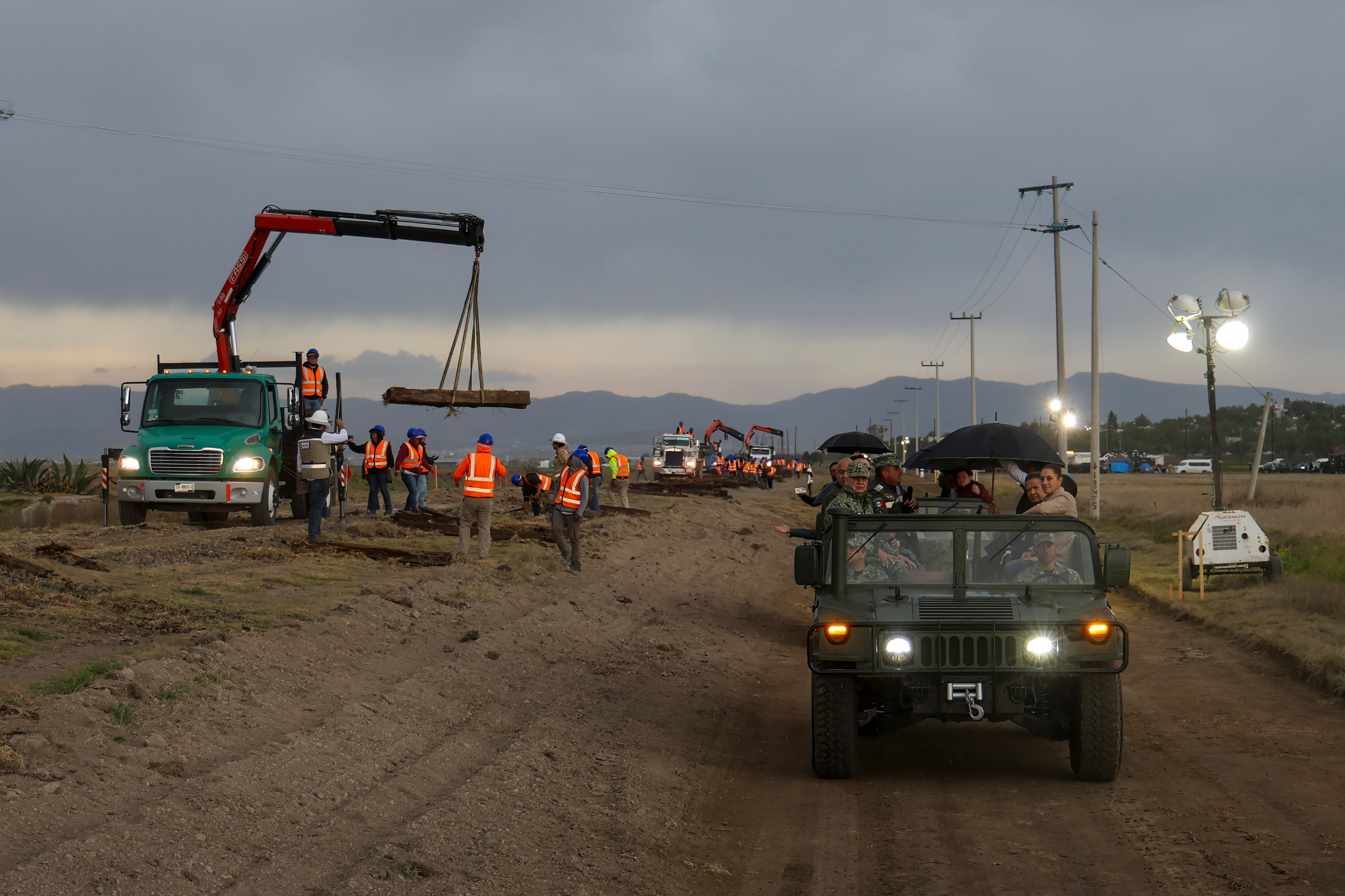 Arranca construcción del Tren México-Pachuca