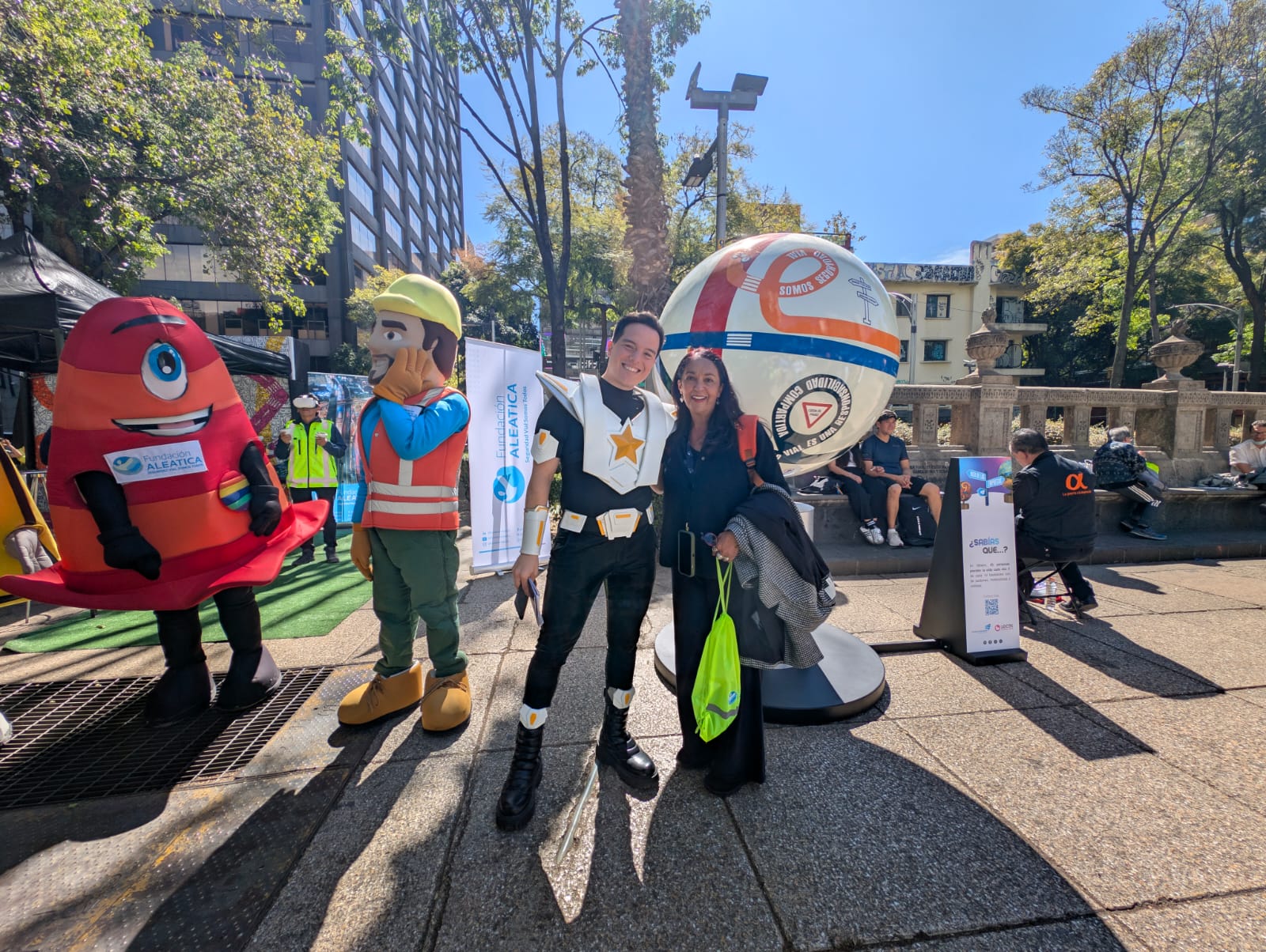 Fundación Aleatica impulsa la seguridad vial a través del arte en Ruta de las Empresas