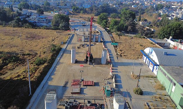 Distribuidor Santa Ana Chiautempan cuenta con un avance de 42%; beneficiará a 192 mil habitantes